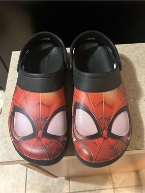Marvel Spider-Man Red and Black men’s 12 Slip-On Clogs